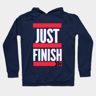 The Just Finish Run Collection Hoodie